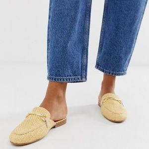 ASOS Raffia Mules